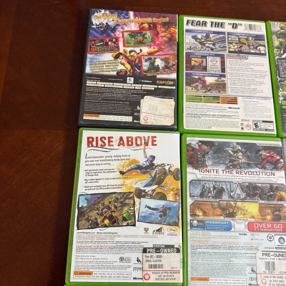 N/A lot xbox